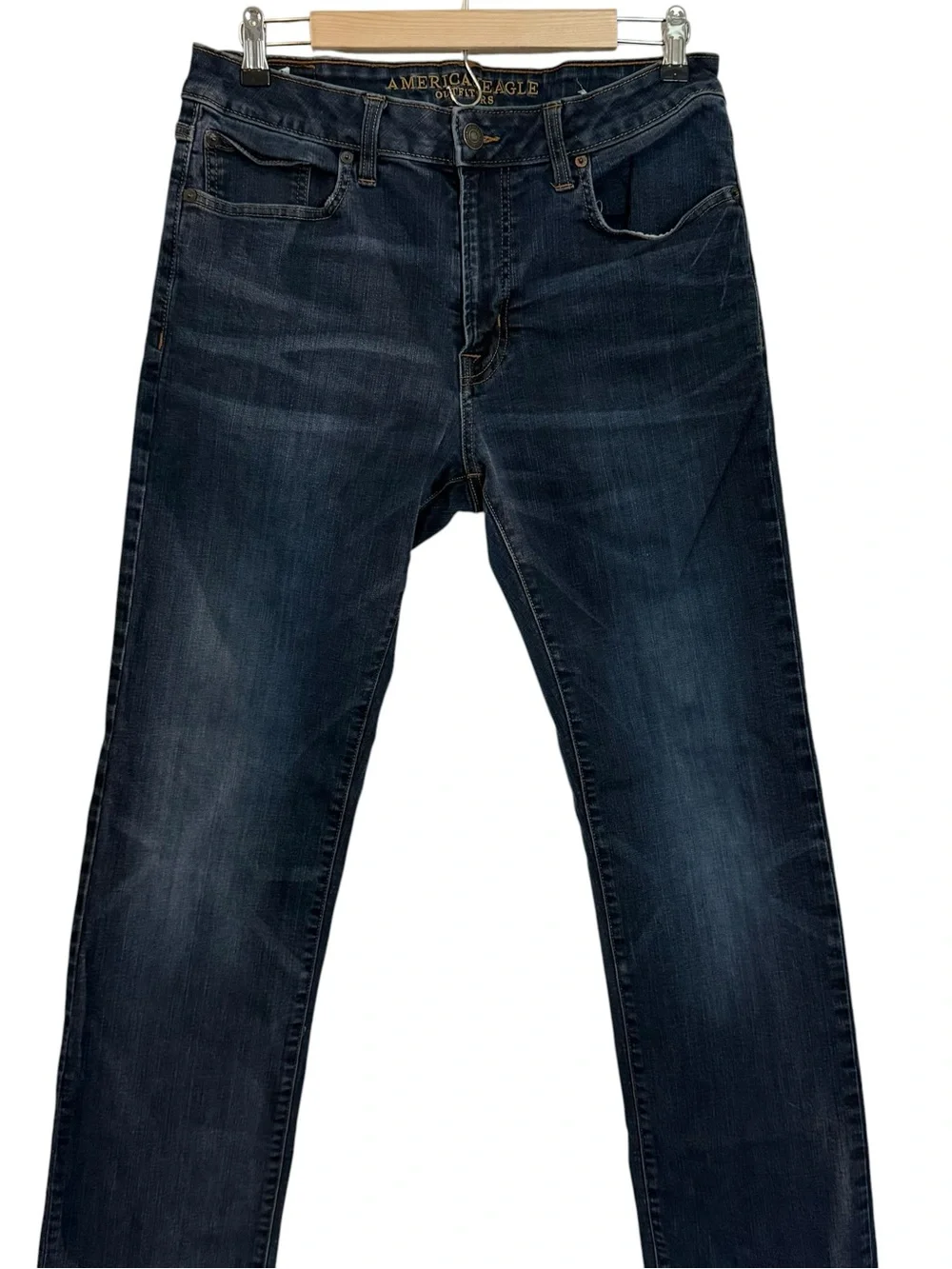 American Eagle Outfitters Men’s Dark Wash Straight Jeans